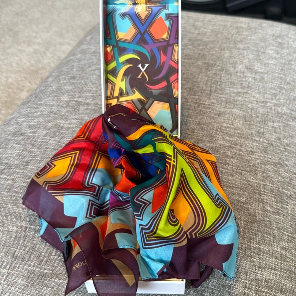 Xerjoff  100% Silk Bandana Scarf